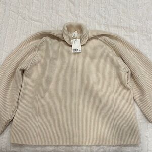 H&M Women's Cream Sweater